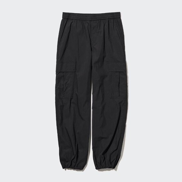 Uniqlo Easy Cargo Pants - 2024 - Black - Sz S - NWT - Picture 1 of 15